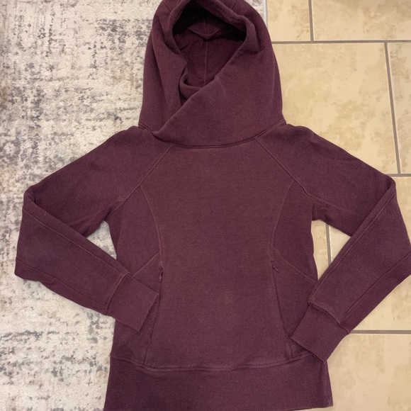 Lululemon Burgundy Scuba Hoodie pullover - Picture 2 of 11